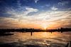zonsondergang in Terborg aan de oude IJssel in de Achterhoek van Edwin Hunter thumbnail