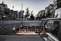 Amsterdam | Rokin, boven en ondergronds