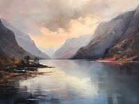 Geiranger Fjord In Autumn