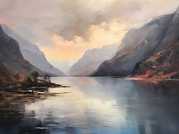 Geiranger Fjord in de herfst