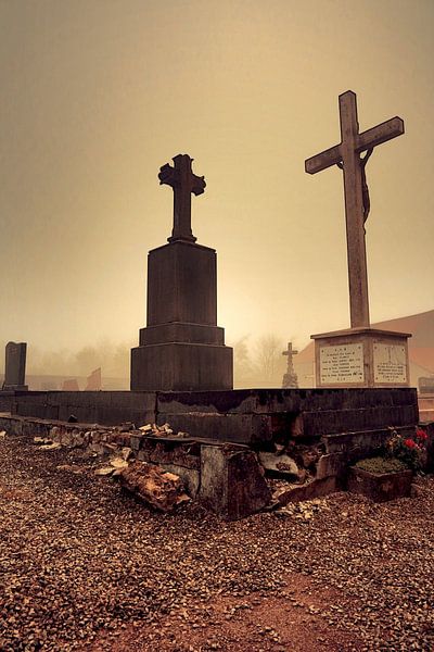 Ghost town France &quot;Cross&quot; by Thijs GROENHUIS