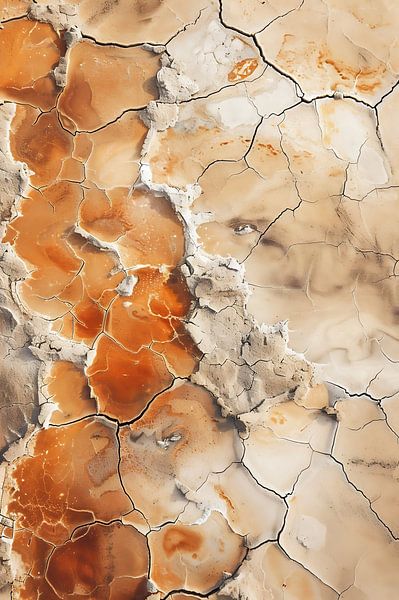 Vertrocknete Schönheit von oben von fernlichtsicht