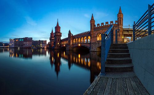 Oberbaumbrücke Berlin Panorama