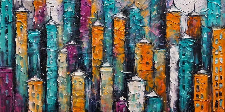 Colourful Towers