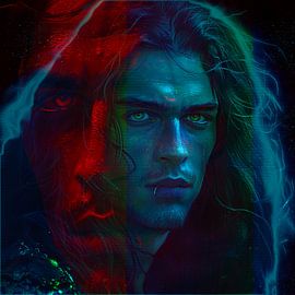 een mannelijke krijger van irvan halim