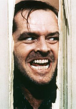 Jack Nicholson in Shining by Bridgeman Images