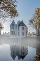 Tolhuis van Gouda sur une matinée d'automne