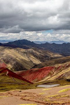 Rainbowmountain Palccoyo, Pérou. sur Amy Verhoeven