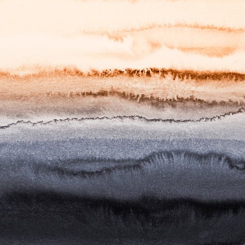 WITHIN THE TIDES Abstract Tranquil Landscape