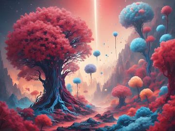 Vortex of Flora by Bart Veeken