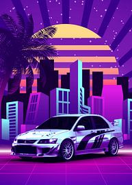 car retro clasic by Ayyen Khusna