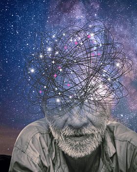 Verblasst mit Glanz und Freude