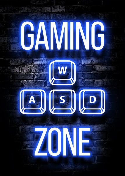 WASD-zone gamen van Steven Kingsbury