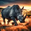 Rhinoceros by Digital Art Nederland