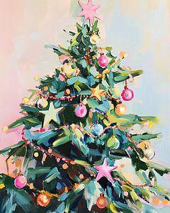 Weihnachtsbaum | Bunter Weihnachtsbaum