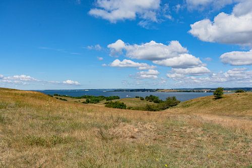 Groß Zicker met zicht op de Hagensche Wiek, schiereiland Mönchgut