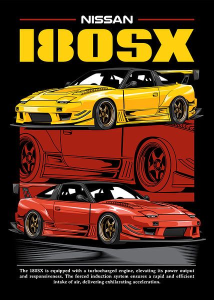 Nissan 180SX JDM Car by Adam Khabibi