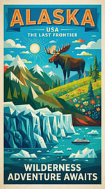 Alaska van Vlindertuin-Art