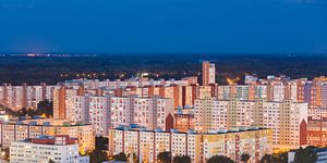 appartementencomplexen in de wijk Petrzalka in Bratislava van Werner Dieterich