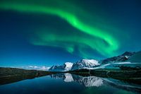 Polarlicht am Tungeneset
