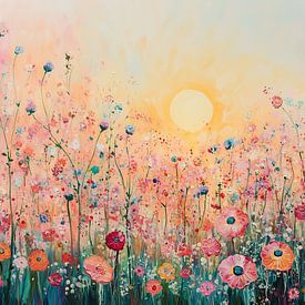 Raffinierter Blumentanz von Bianca ter Riet