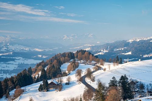 Kapf View van Oberstaufen naar Säntis