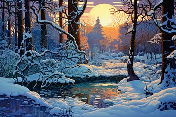 Winter Forest by Ariadna de Raadt-Goldberg