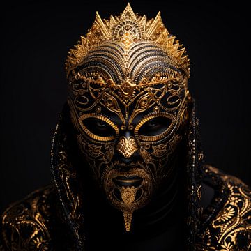 Man achter het gouden masker van The Xclusive Art