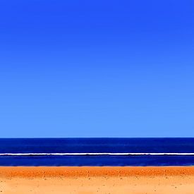 Colorful Beach #101 von Theo van der Genugten