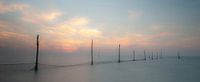 Zonsondergang IJsselmeer van Piet Haaksma thumbnail