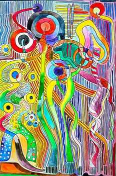 Abstraktion Line Color