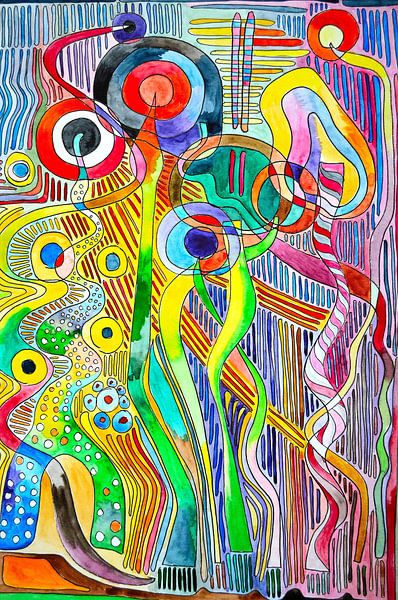 Abstraction Line Colour by Udo von Gelden