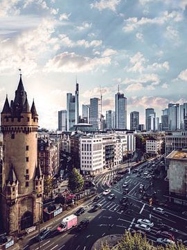 Frankfurt am Main Skyline von Iman Azizi