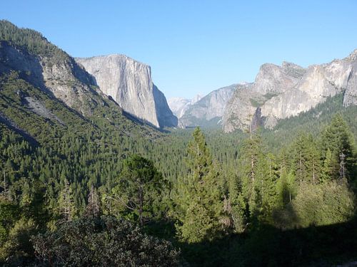 Vallei, Yosemite National Park, USA