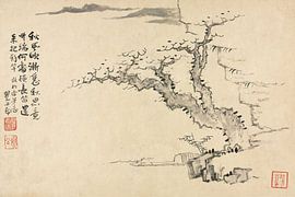 Mei Qing - Landschappen in verschillende stijlen naar oude meesters 06 (1690)