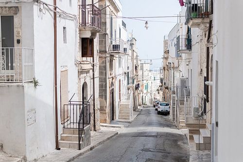 Lege straat in Italië