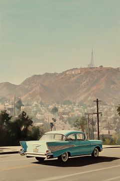 Amerikanischer Oldtimer Chevrolet Bel Air von Lauren Wilde