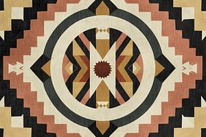 Boho modernes Kunstwerk