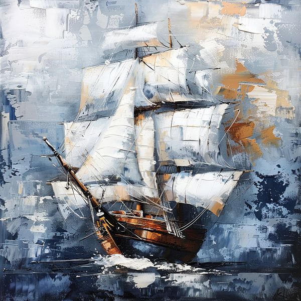 Sailing ship by Poster Art Shop