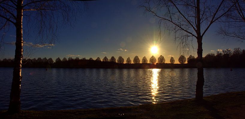 Panorama du coucher de soleil par Edgar Schermaul