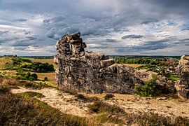 Les montagnes du Harz sur Ria Overbeeke