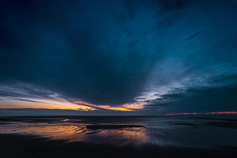 L'heure bleue au bord de la mer par Stephan Zaun