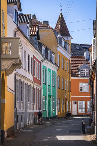 Beautiful Old Houses in Aalborg, Denmark