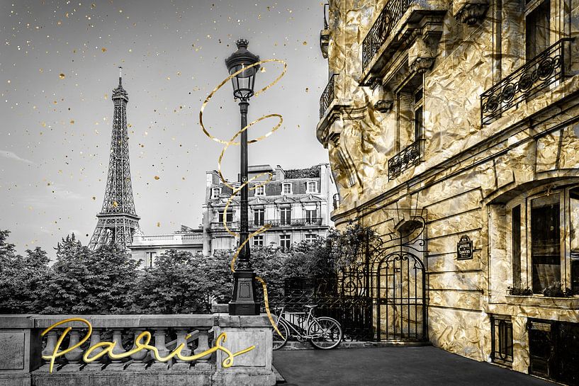 Le charme parisien | l'or par Melanie Viola