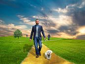 Choosing the Golden Middle Way by Ine Tresoor thumbnail
