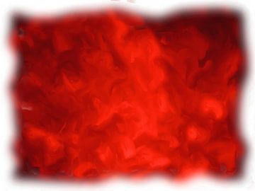 Abstract rood van Maurice Dawson