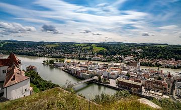 Stadt Passau in Bayern von Patrick Groß