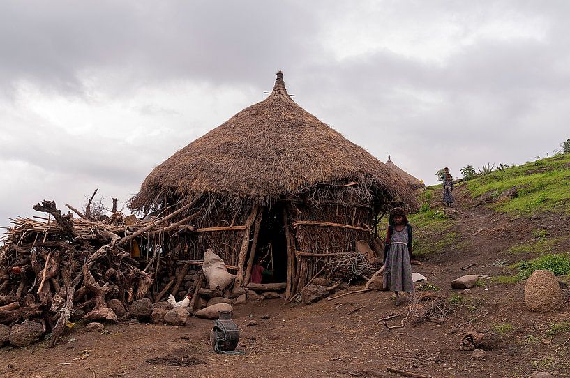 Kombalcha: Ethiopische woning by Maarten Verhees