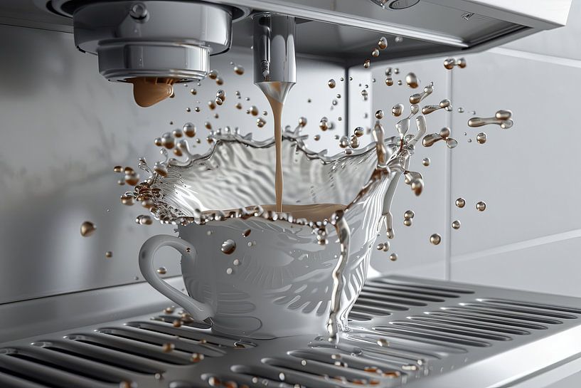 Kaffee-Kunst von Egon Zitter