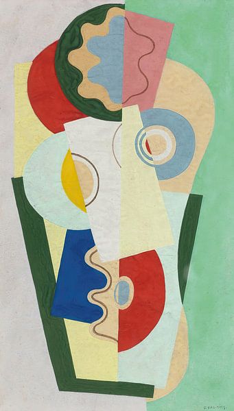 Bouquet of Flowers (1930) by Georges Valmier by Peter Balan